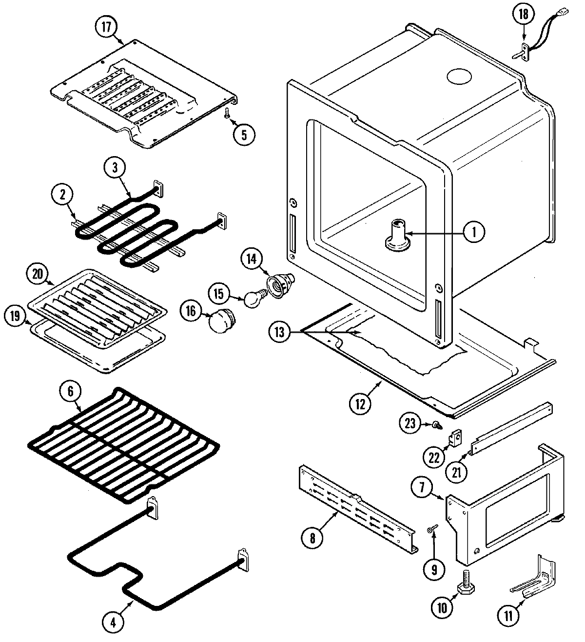 04 - OVEN/BASE (3862VVD)