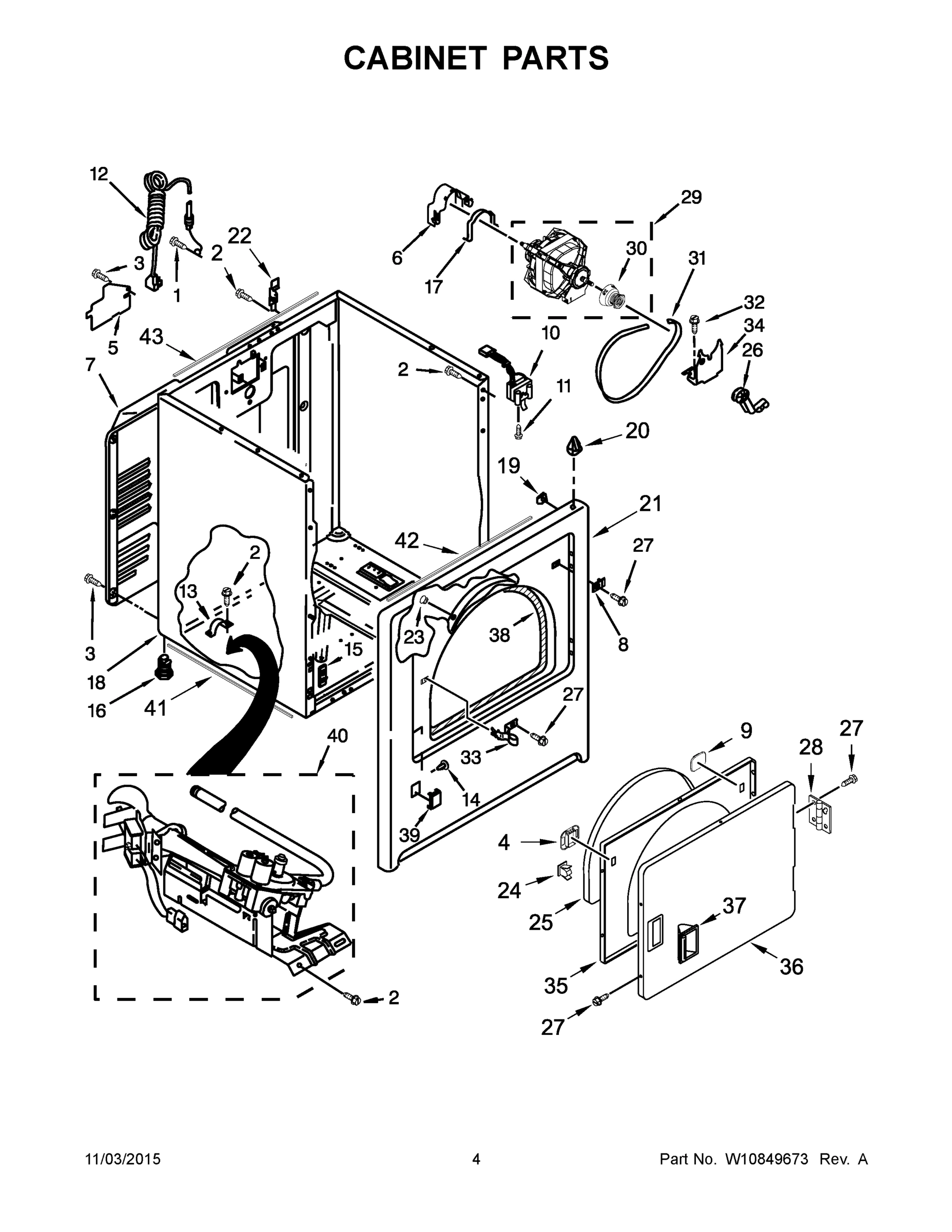03 - CABINET PARTS