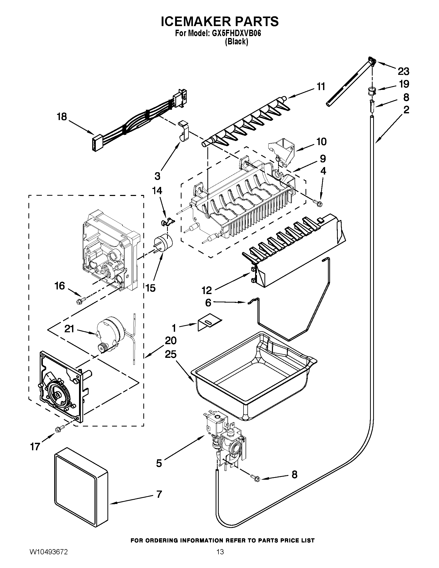 08 - ICEMAKER PARTS