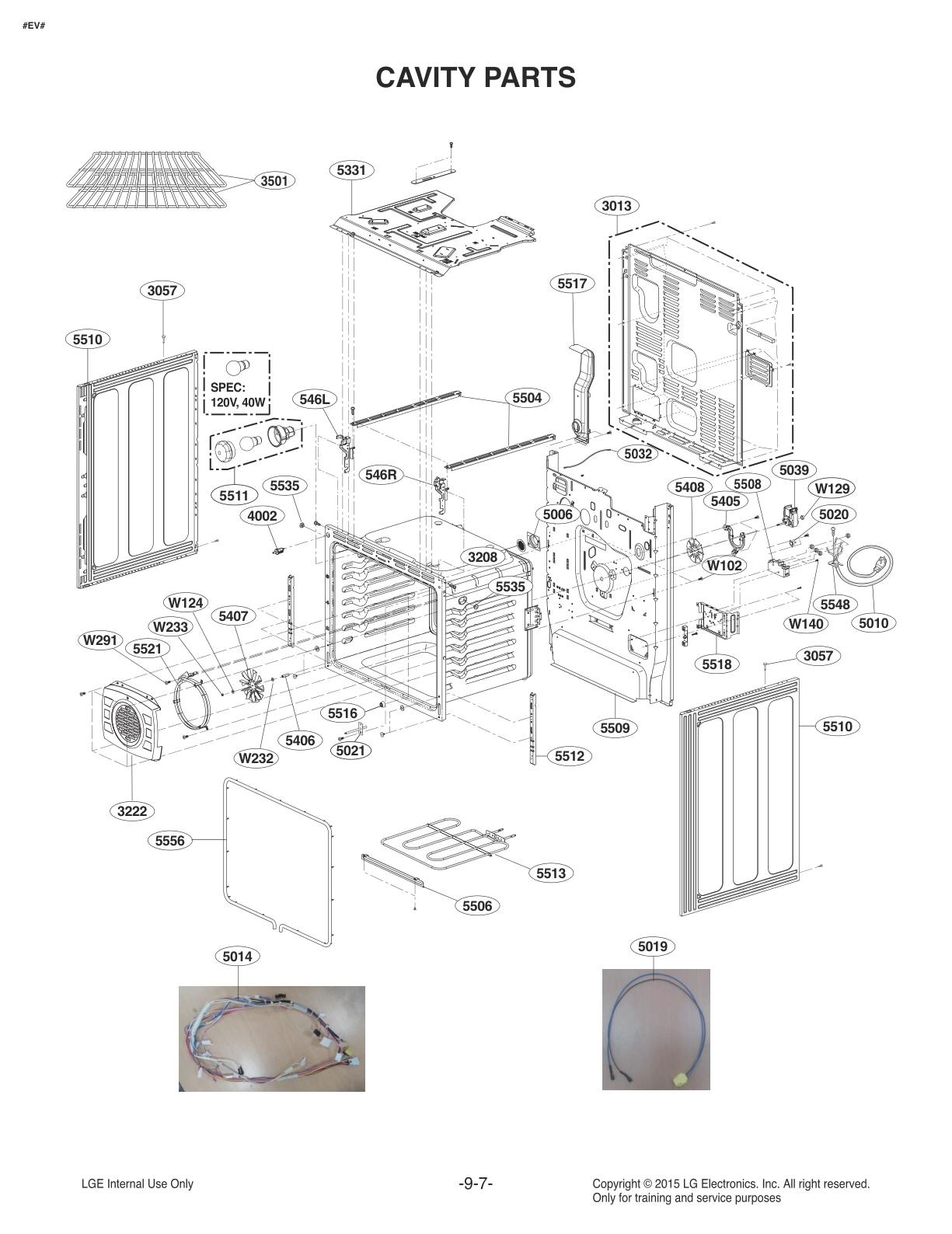 CAVITY PARTS