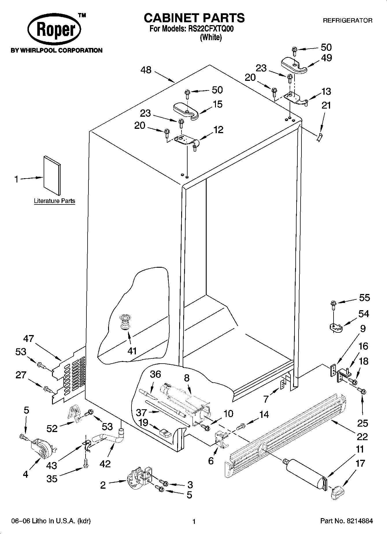 01 - CABINET PARTS