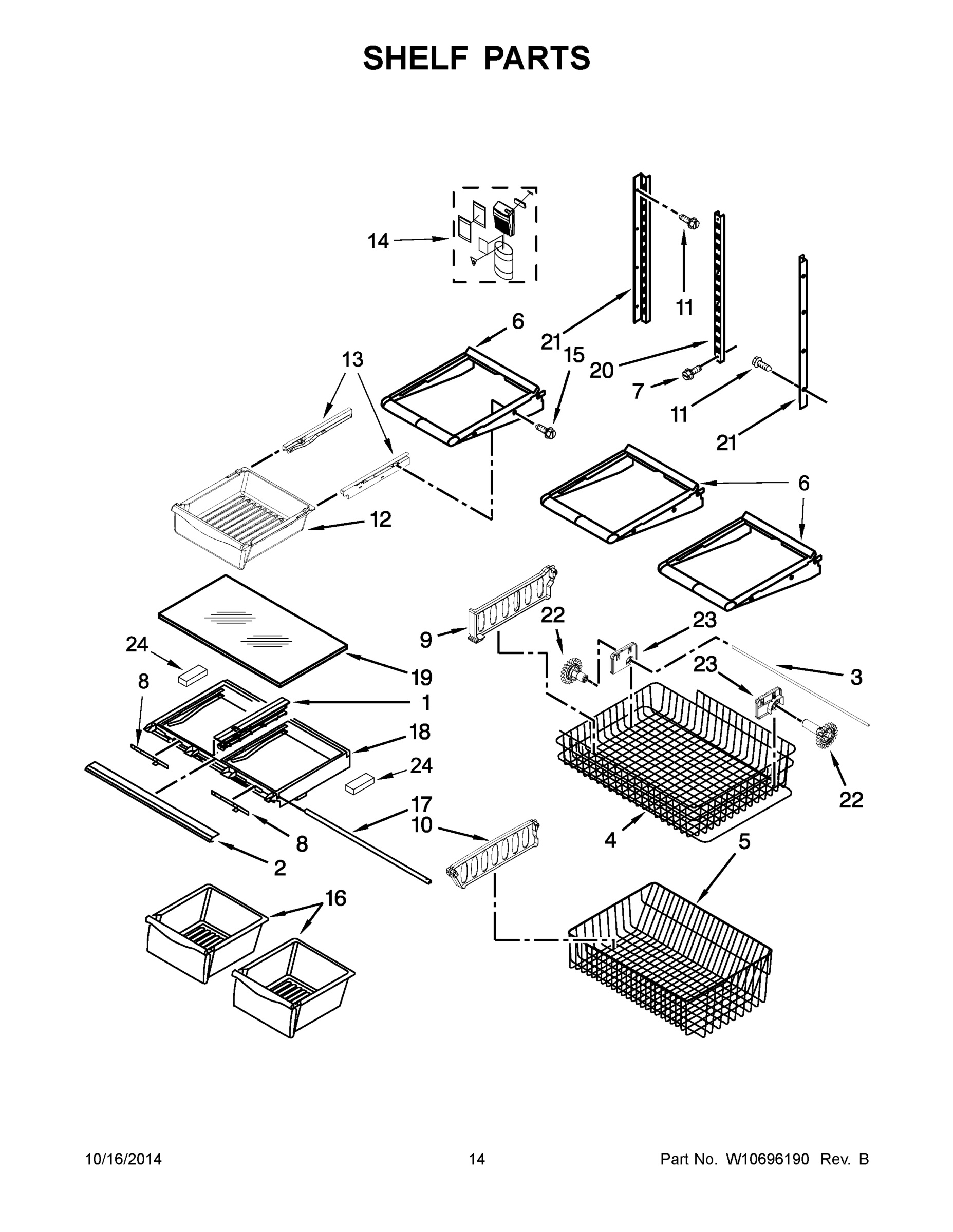 08 - SHELF PARTS