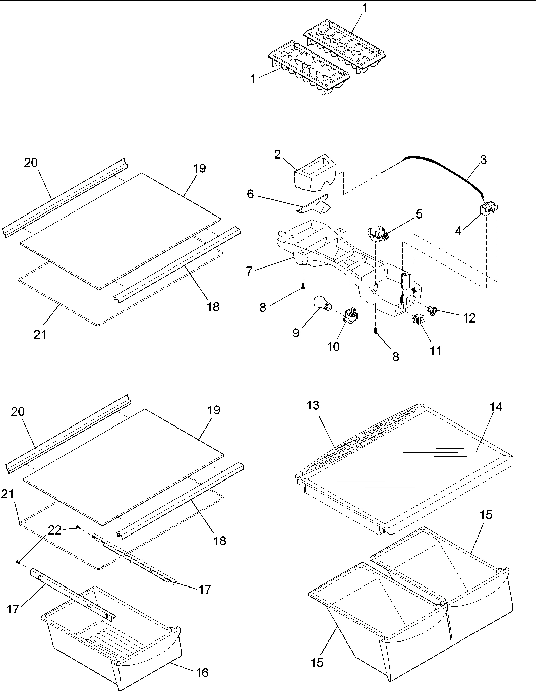 05 - Refrig. Shelving & Light