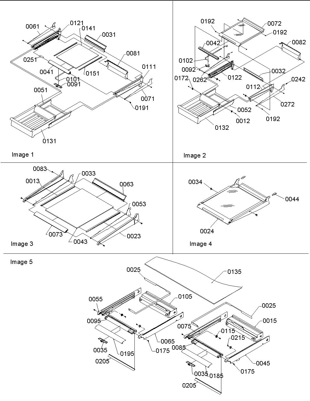 10 - Shelving Assy