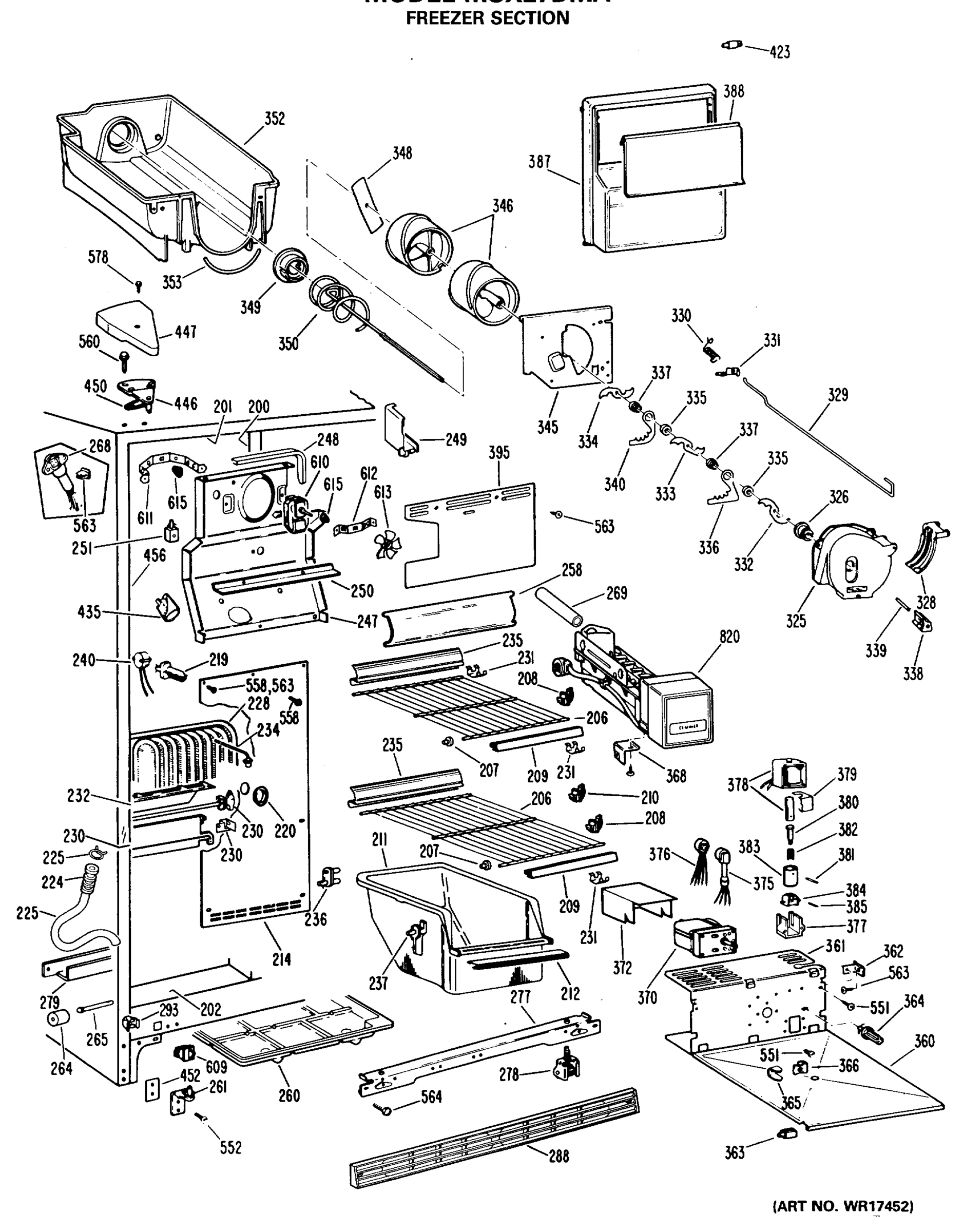 FREEZER SECTION