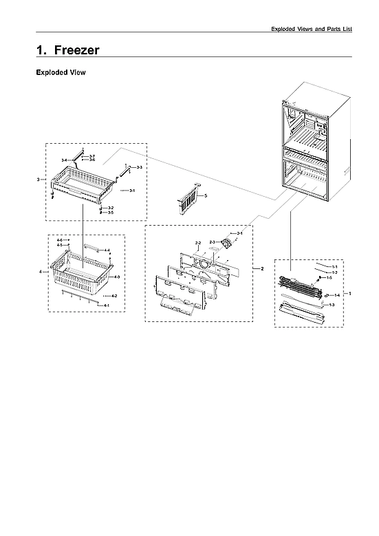 FREEZER PARTS
