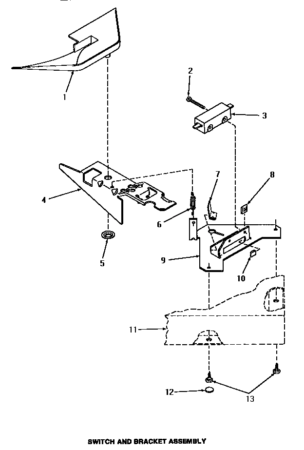21 - SWITCH & BRACKET ASSY