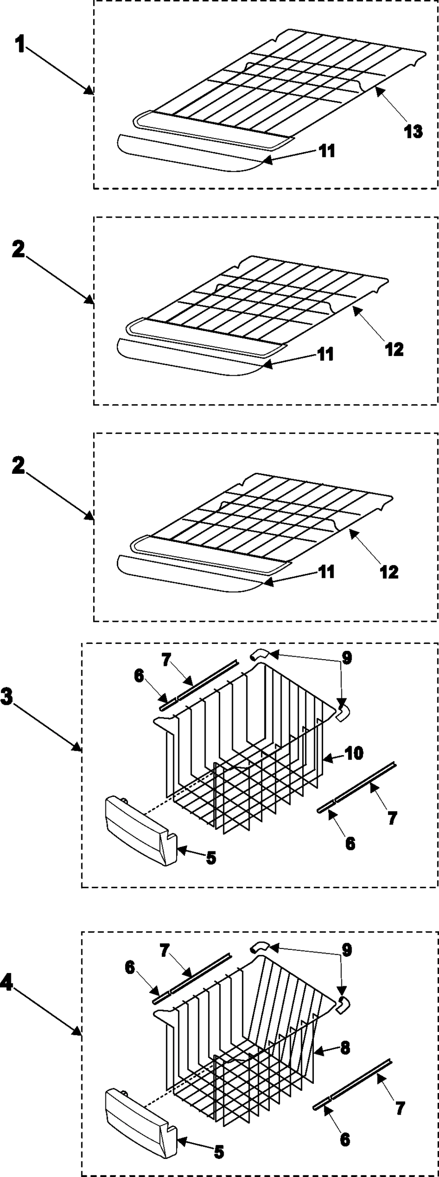 05 - FREEZER SHELVES