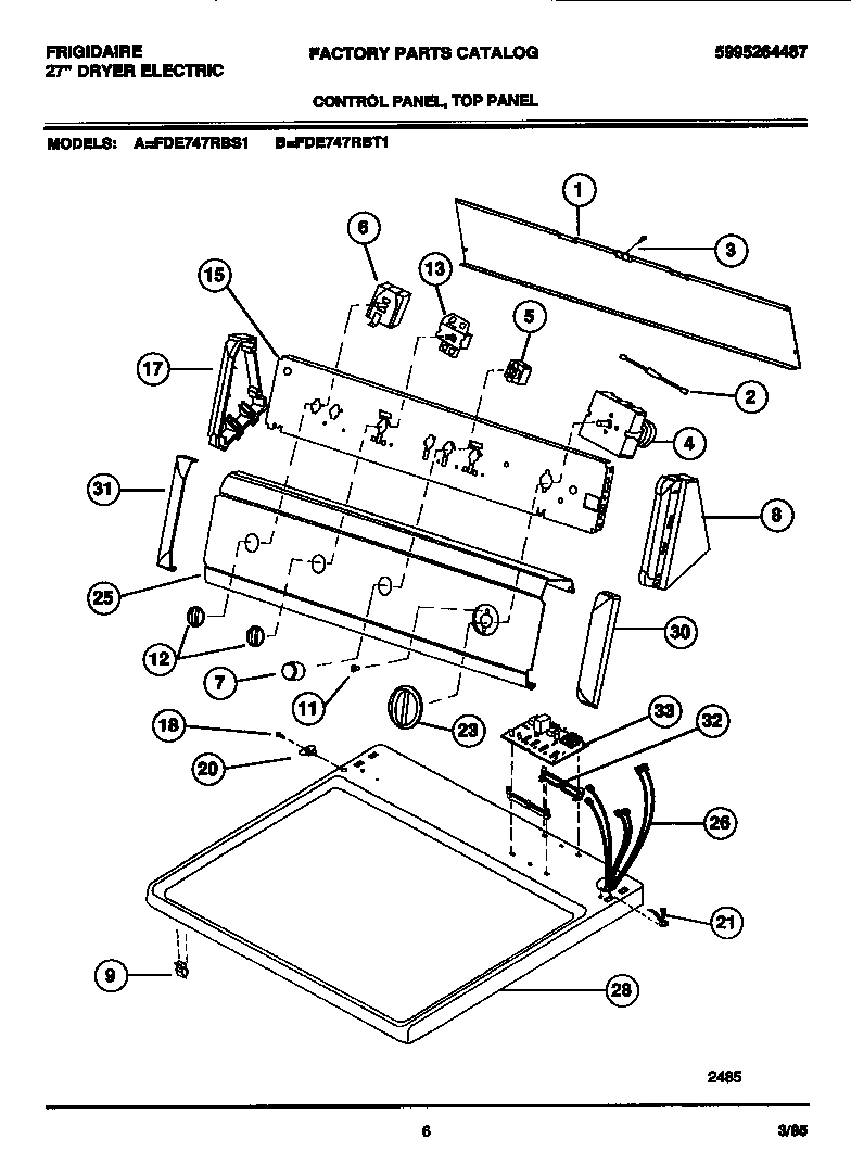 04 - CONTROL PANEL, TOP PANEL
