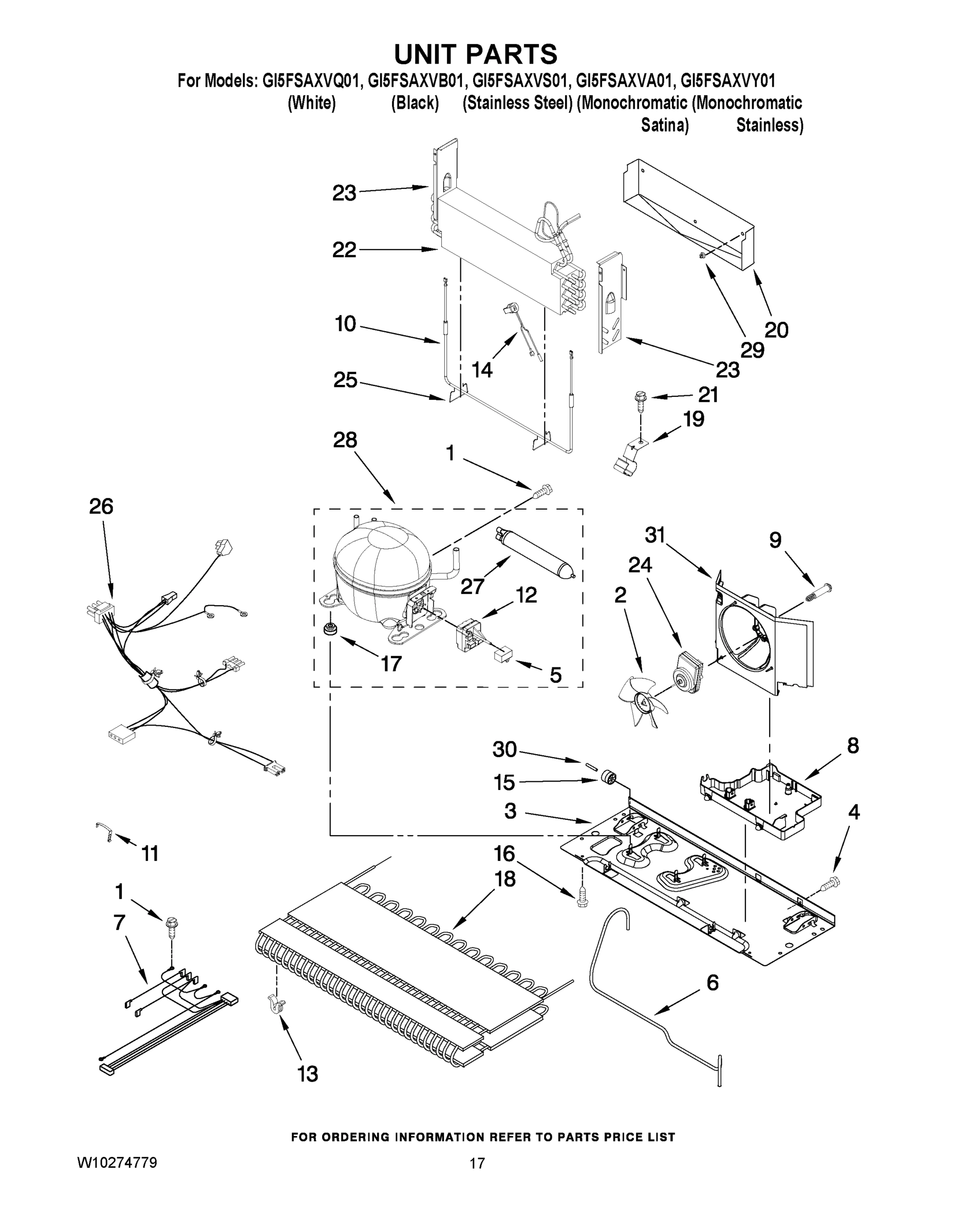 10 - UNIT PARTS