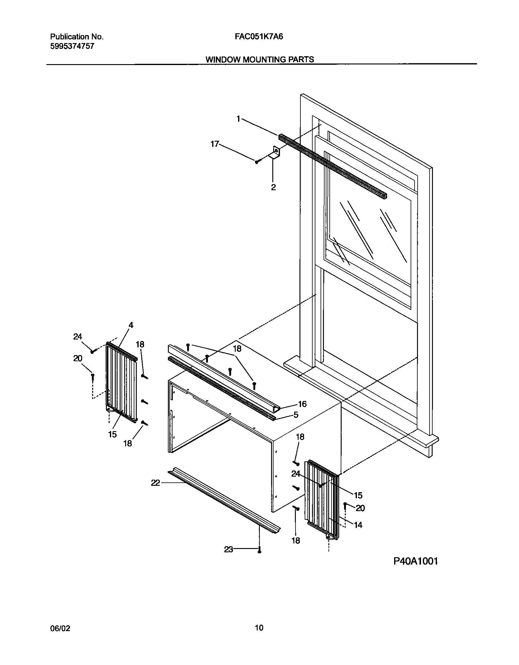 11 - WINDOW MOUNTING PARTS