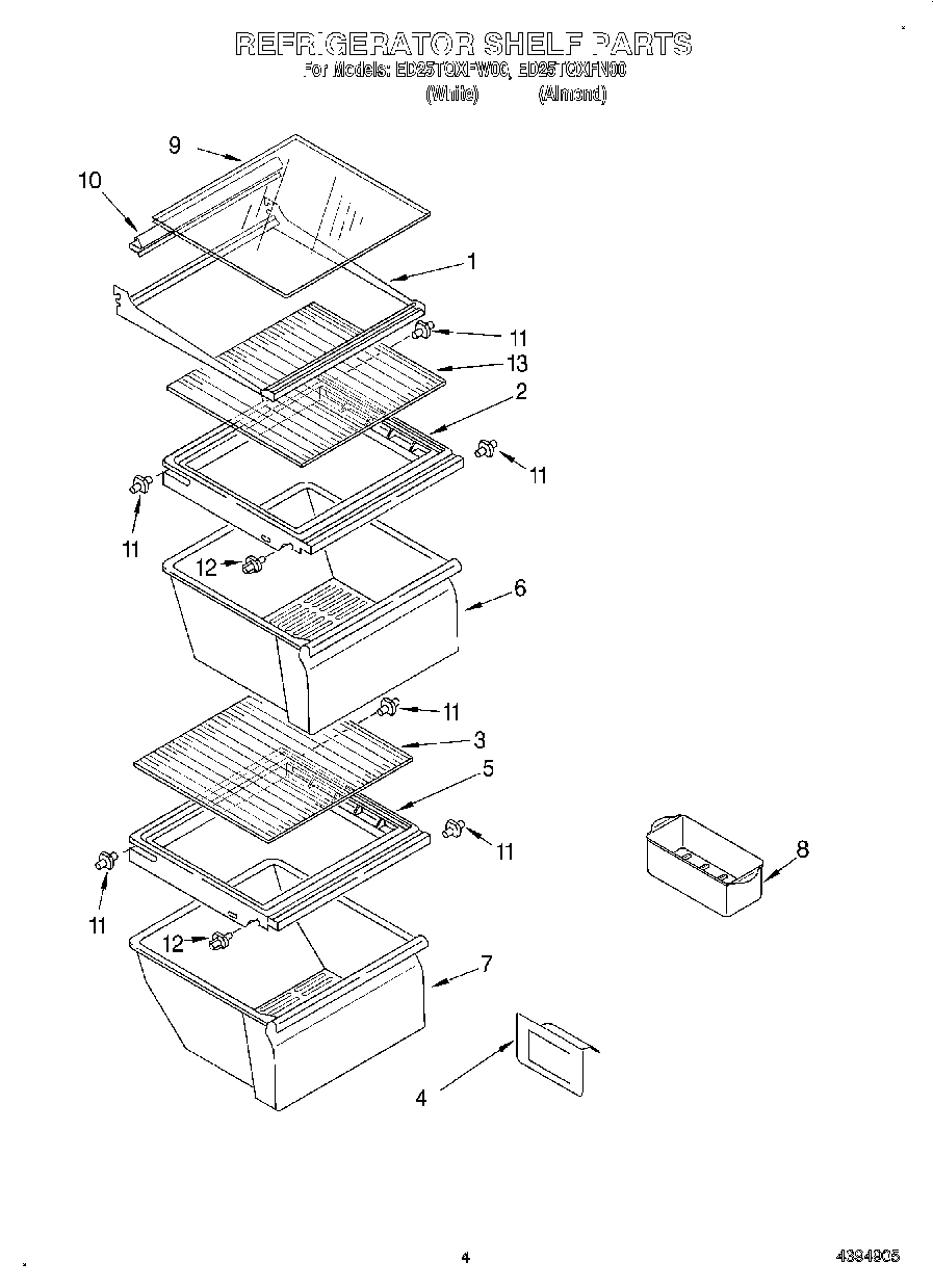 03 - REFRIGERATOR SHELF