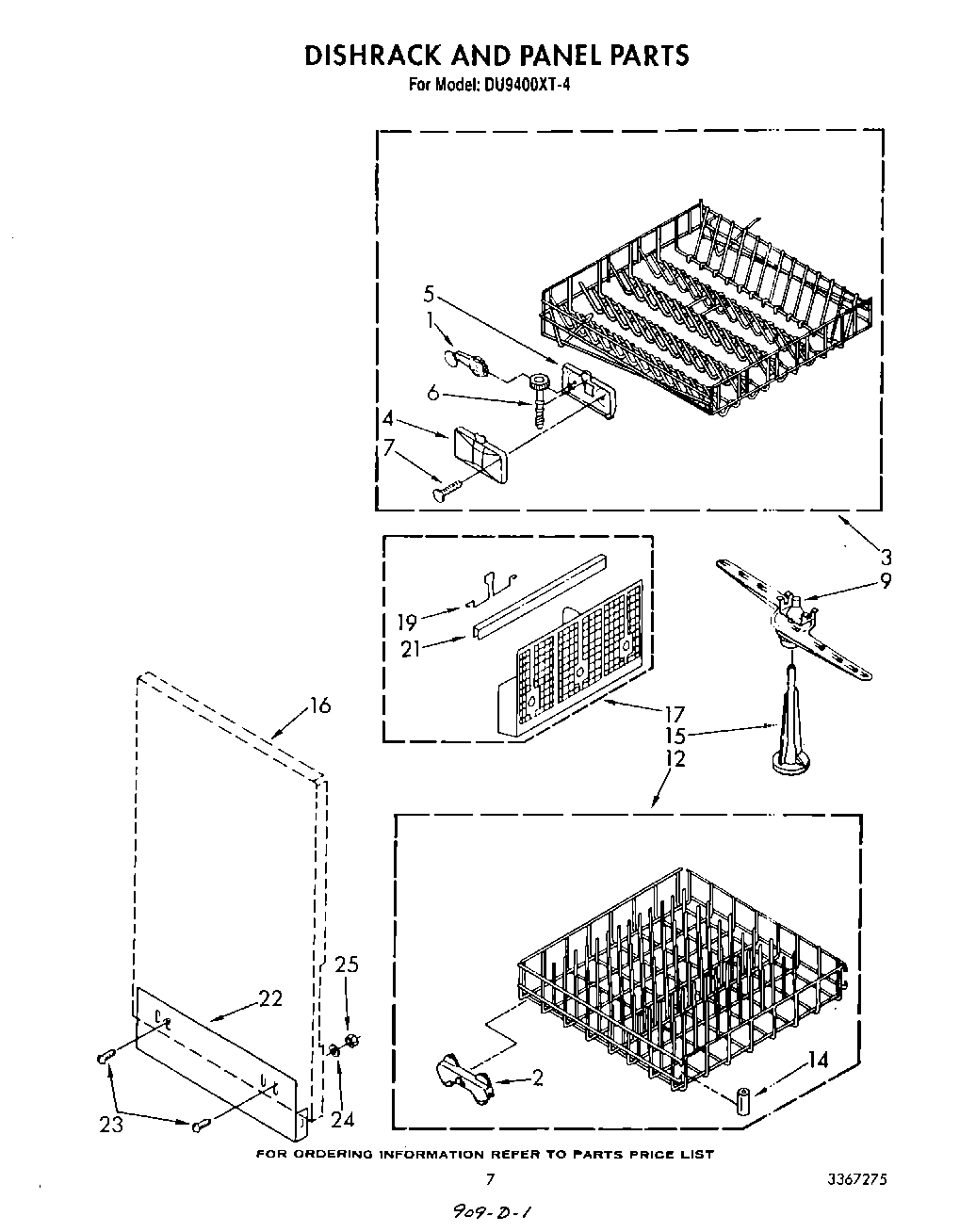 05 - DISH RACK AND PANEL