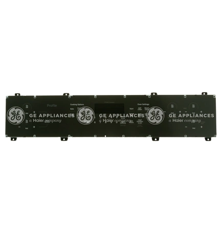 WB27X33128 GE Range Control Overlay Assembly
