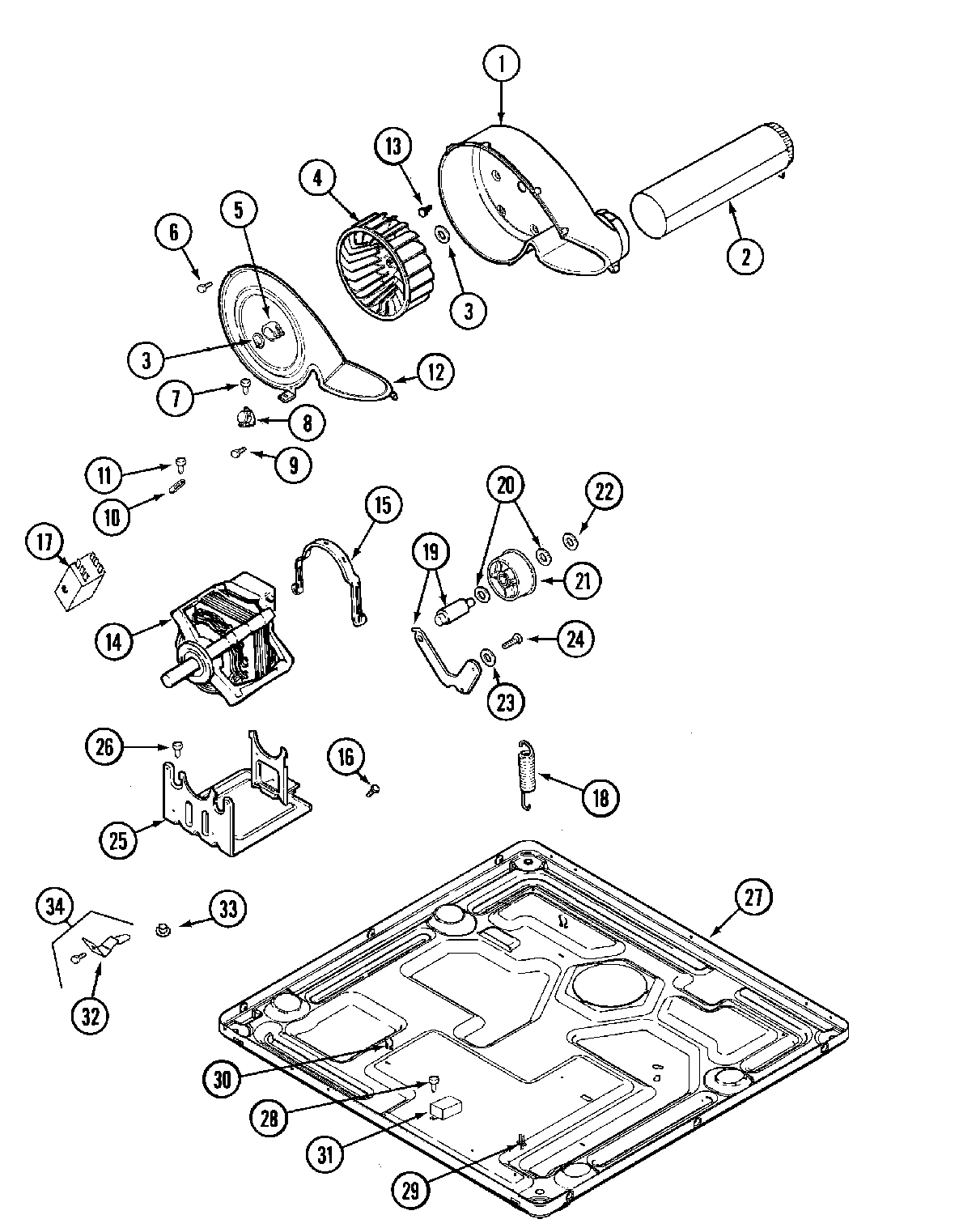 07 - MOTOR DRIVE (DRYER)