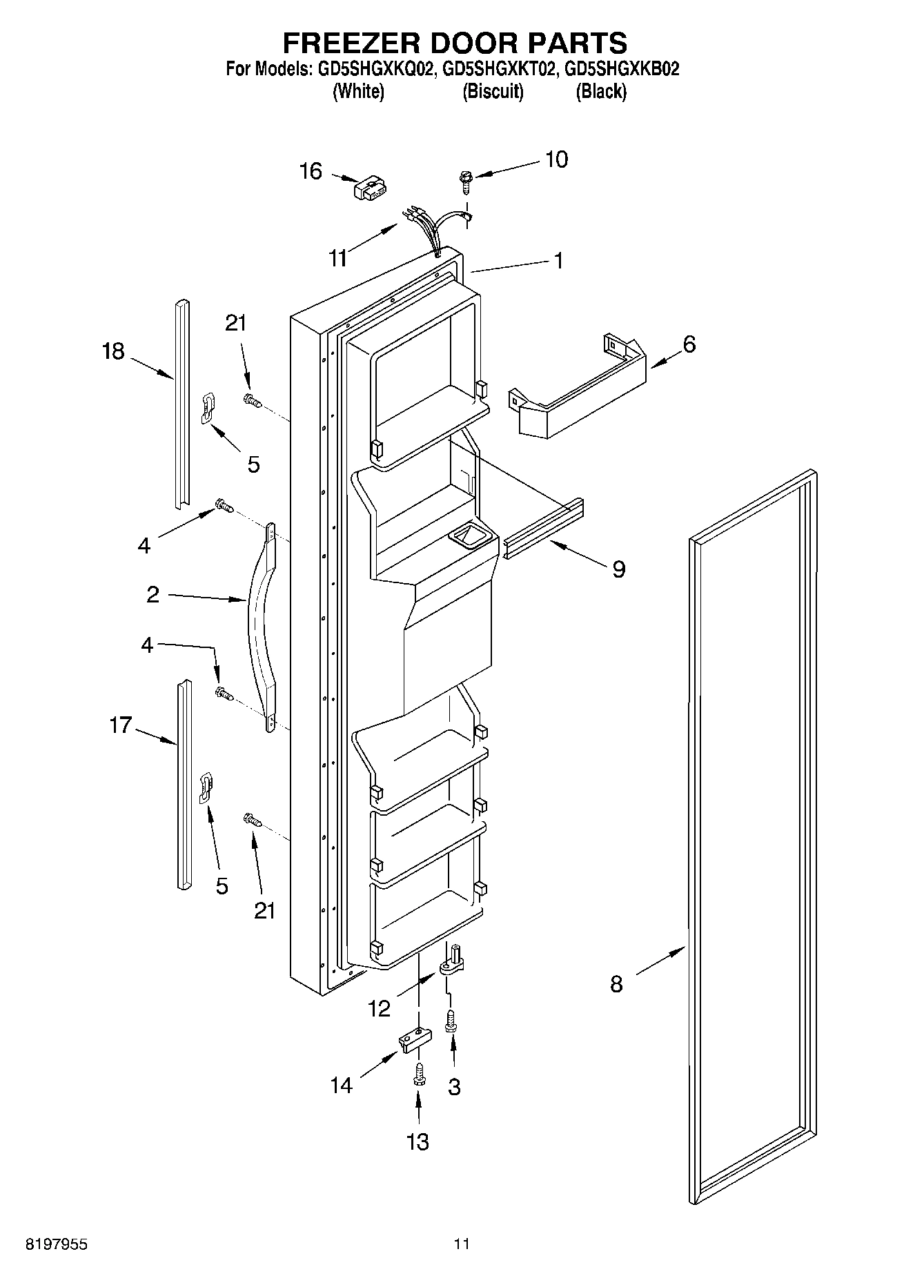 07 - FREEZER DOOR