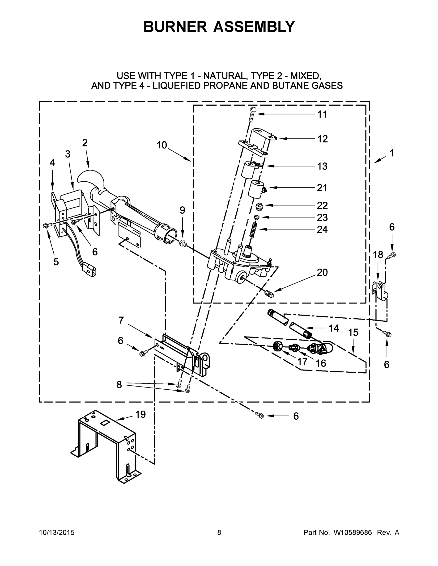 05 - BURNER ASSEMBLY