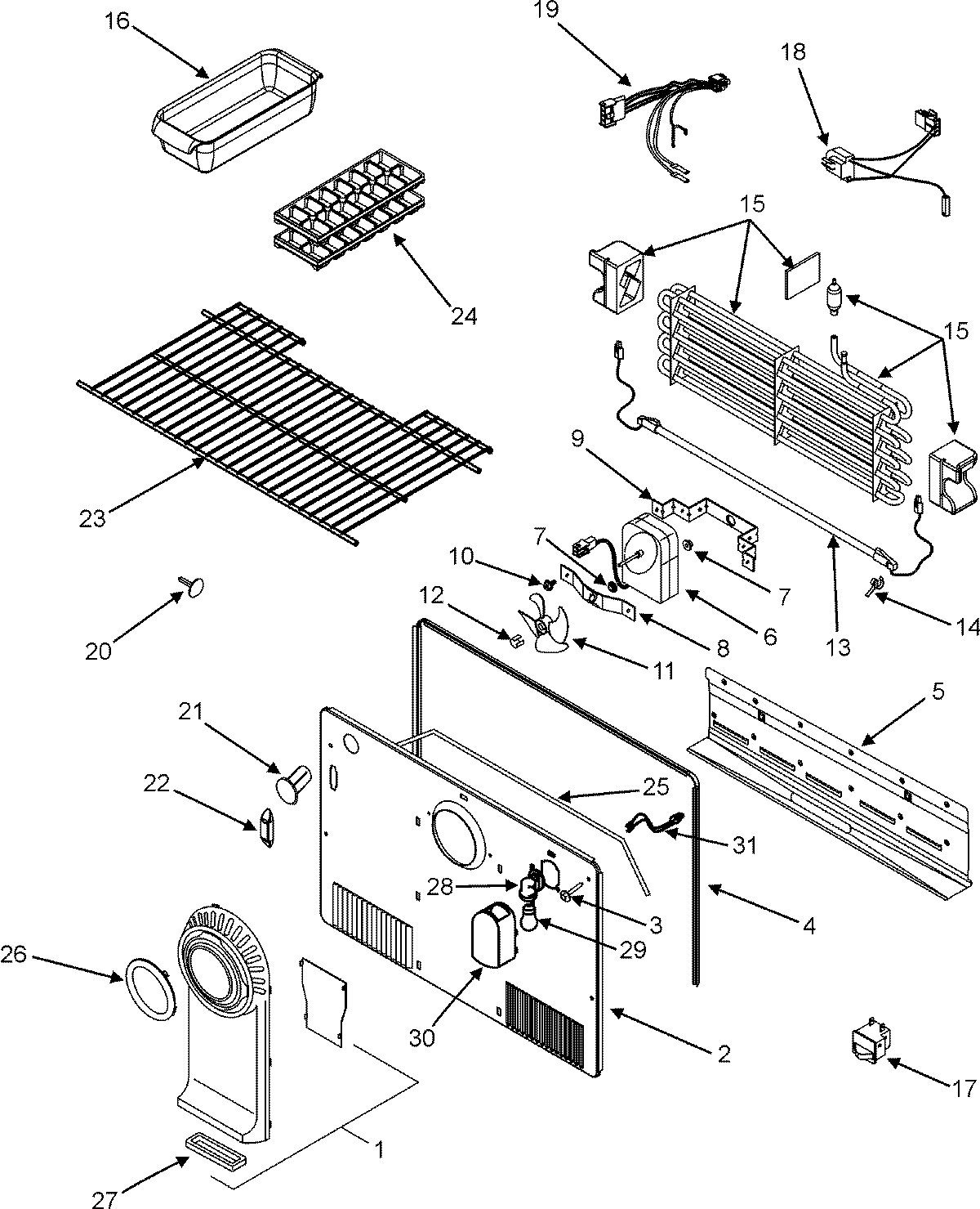 03 - FREEZER COMPARTMENT