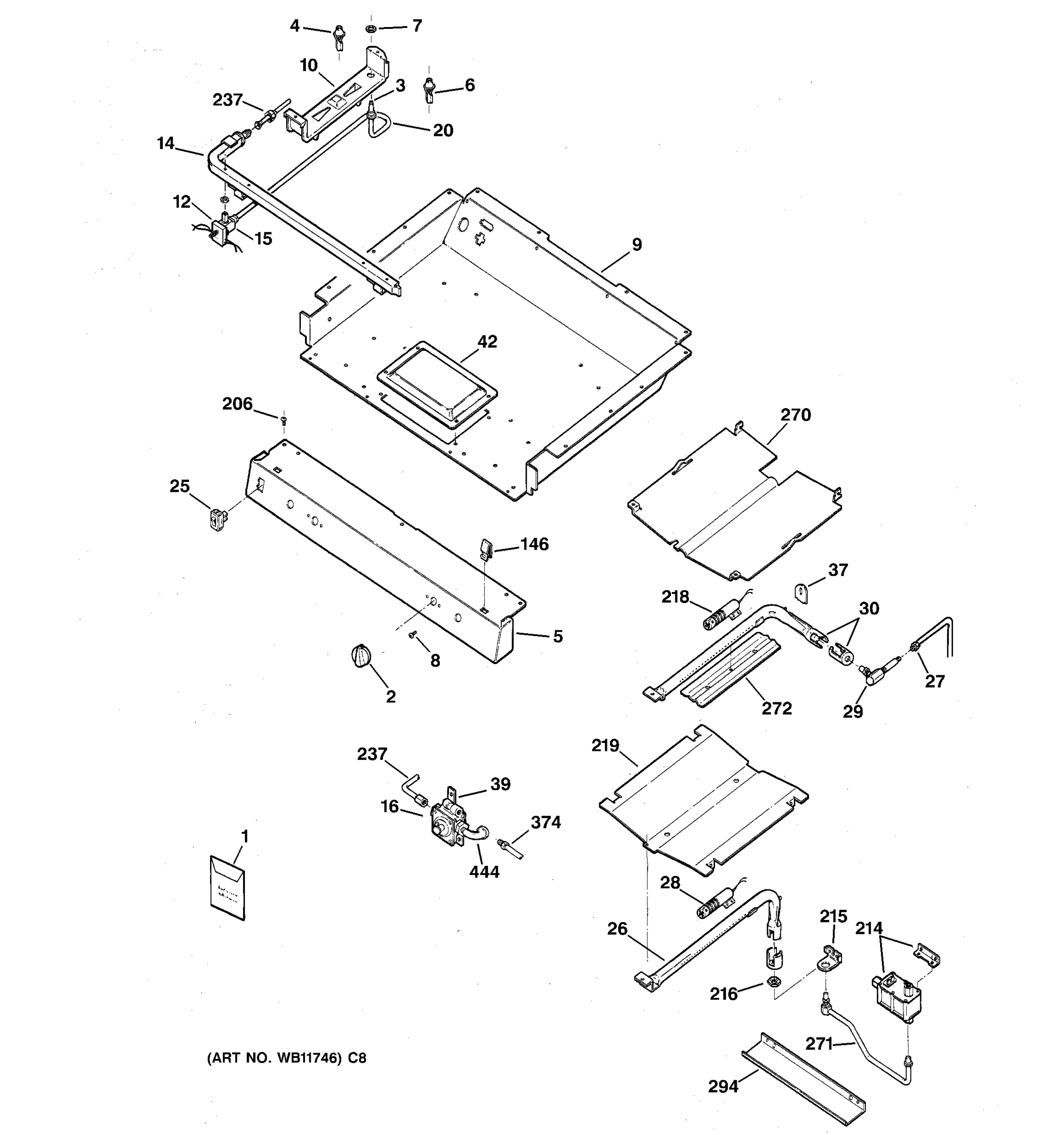 GAS BURNER PARTS