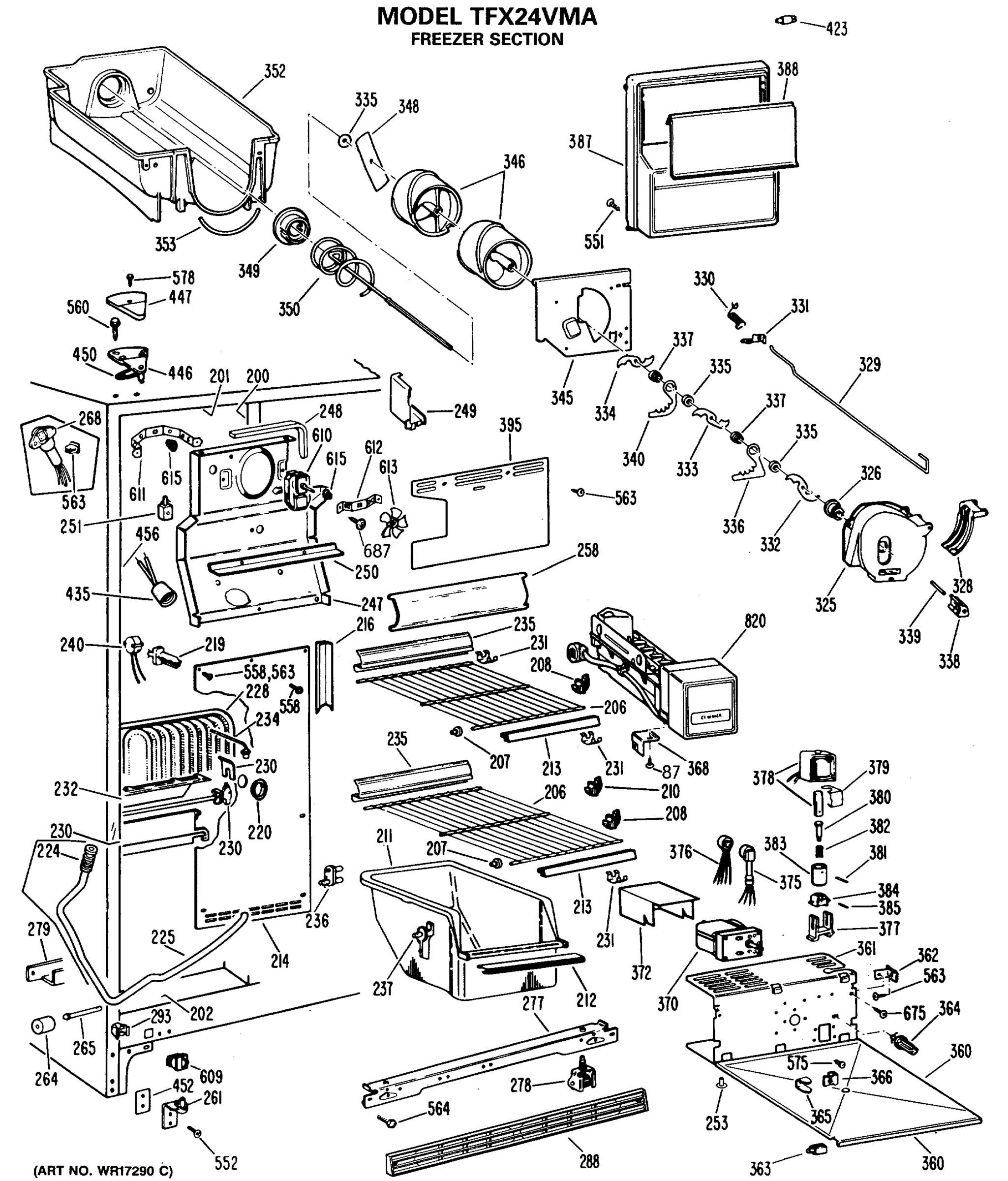 FREEZER SECTION