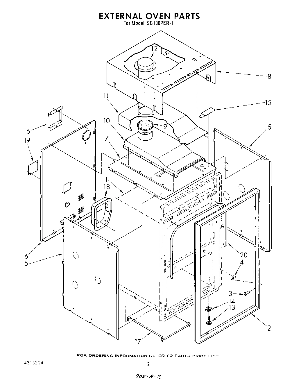 02 - EXTERNAL OVEN