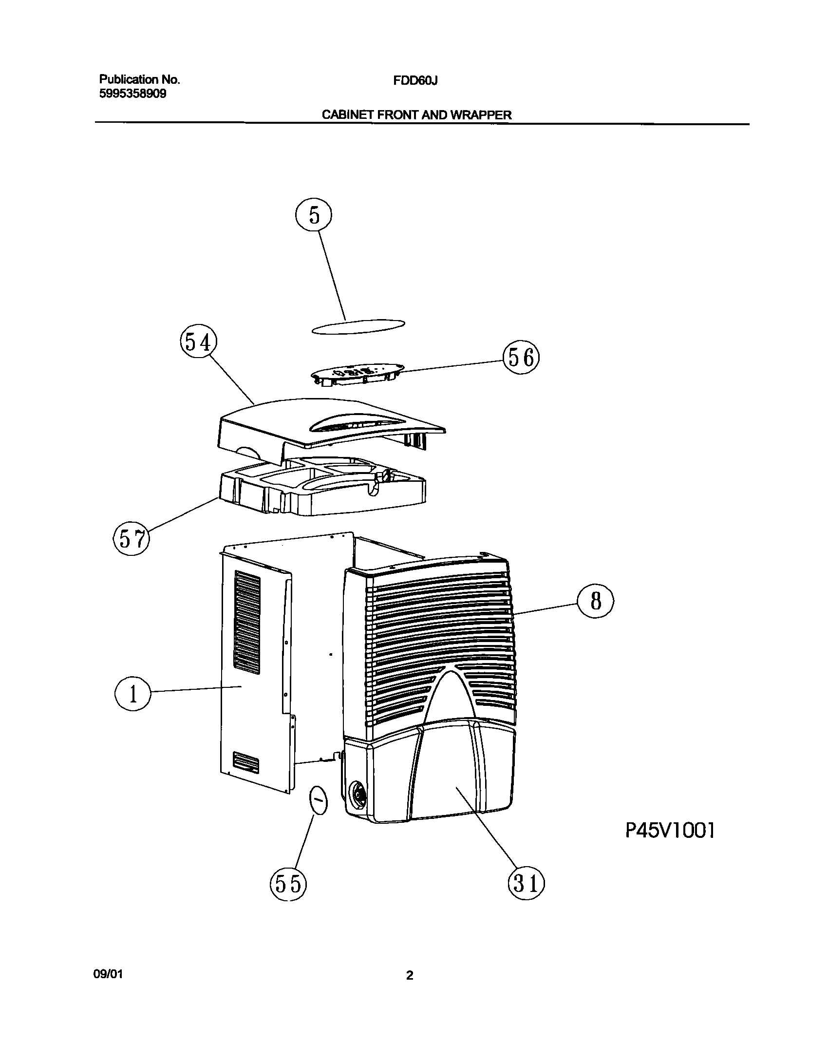 03 - CABINET FRONT AND WRAPPER