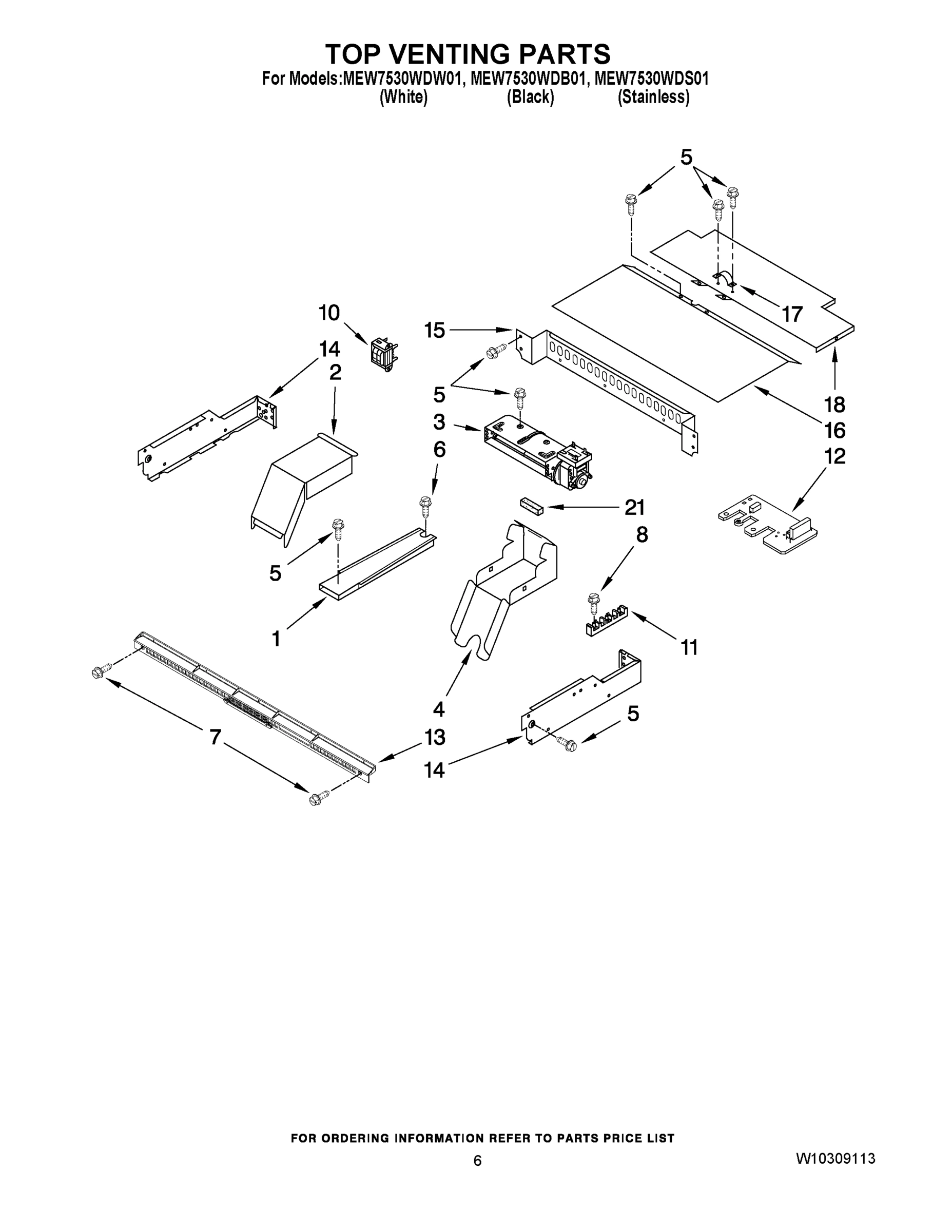 05 - TOP VENTING PARTS