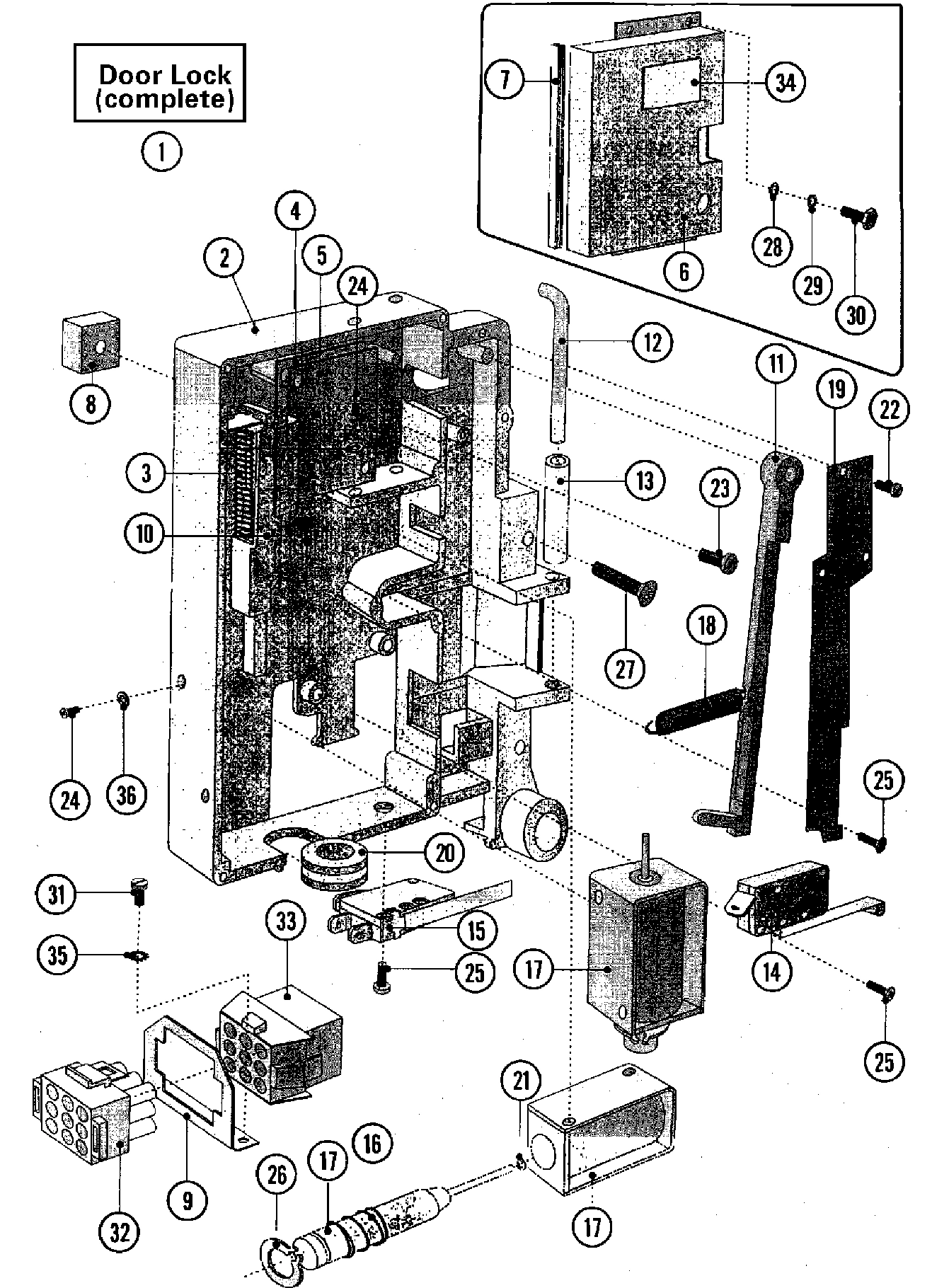 09 - DOOR LOCK ASSEMBLY