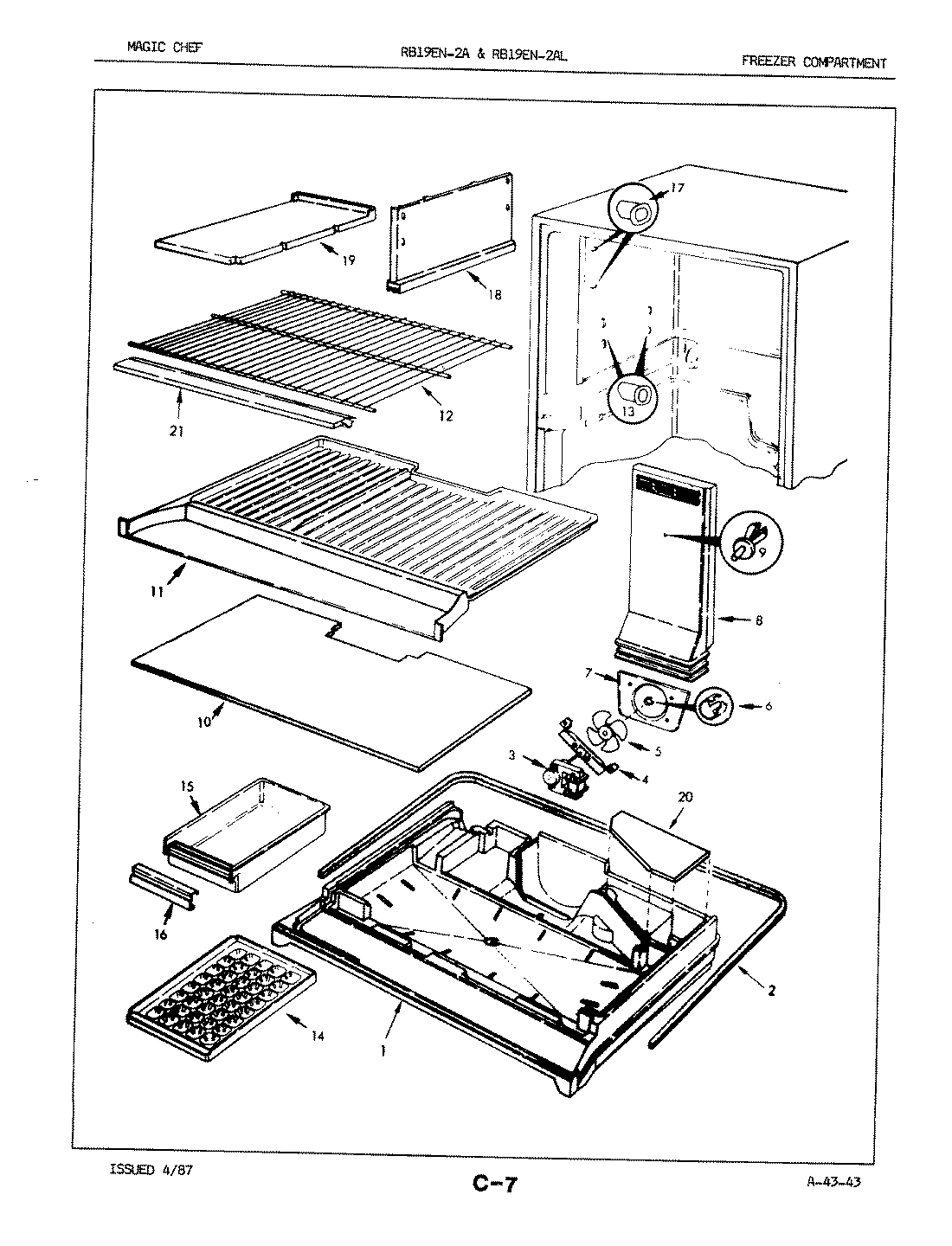 01 - FREEZER COMPARTMENT