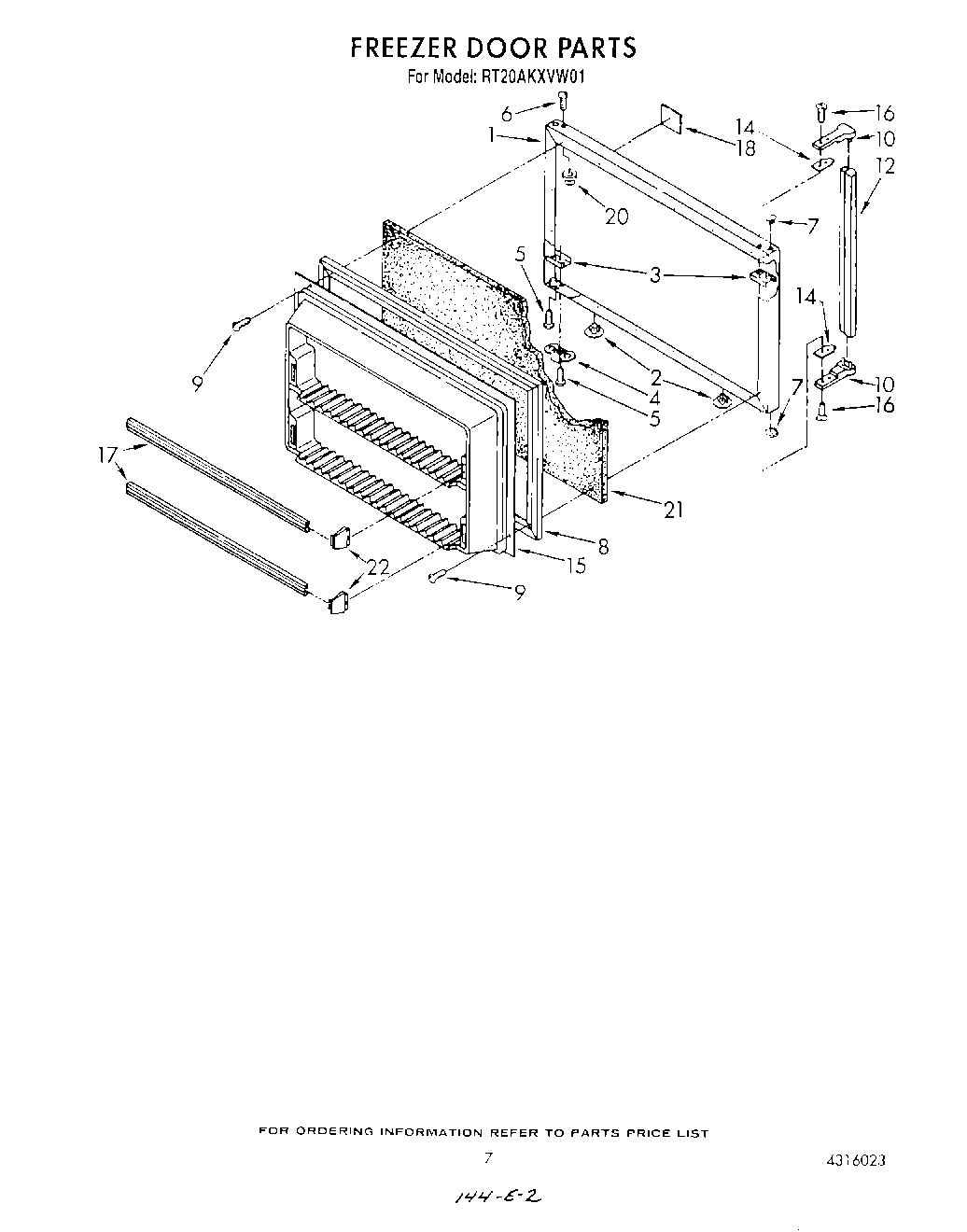 06 - FREEZER DOOR