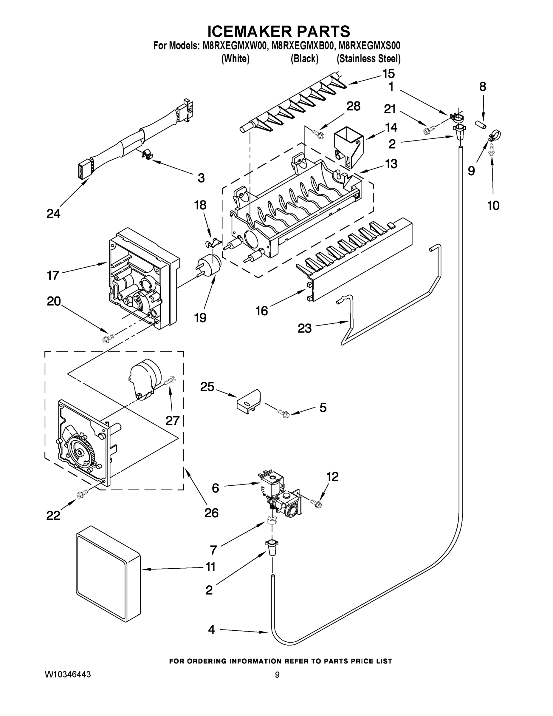 05 - ICEMAKER PARTS