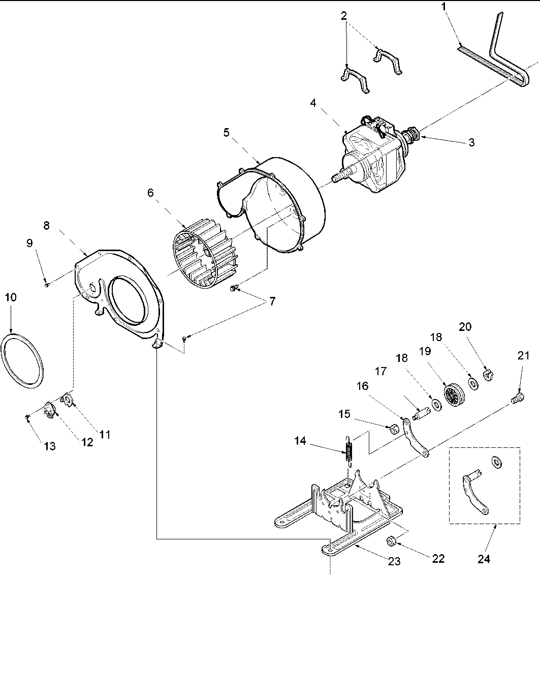 08 - MOTOR AND FAN ASSEMBLIES