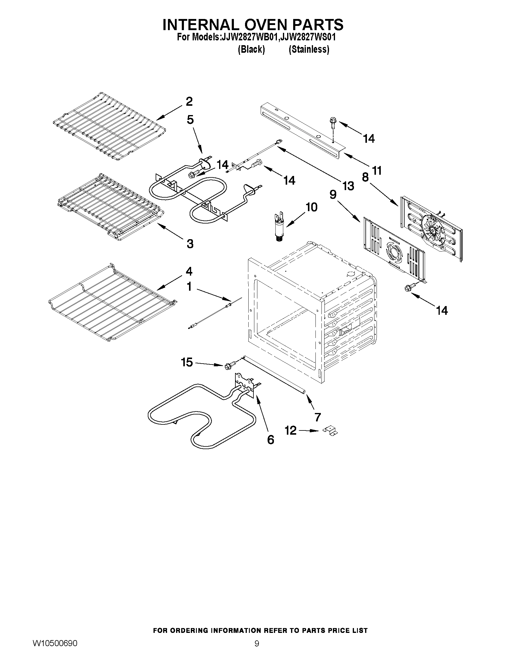05 - INTERNAL OVEN PARTS