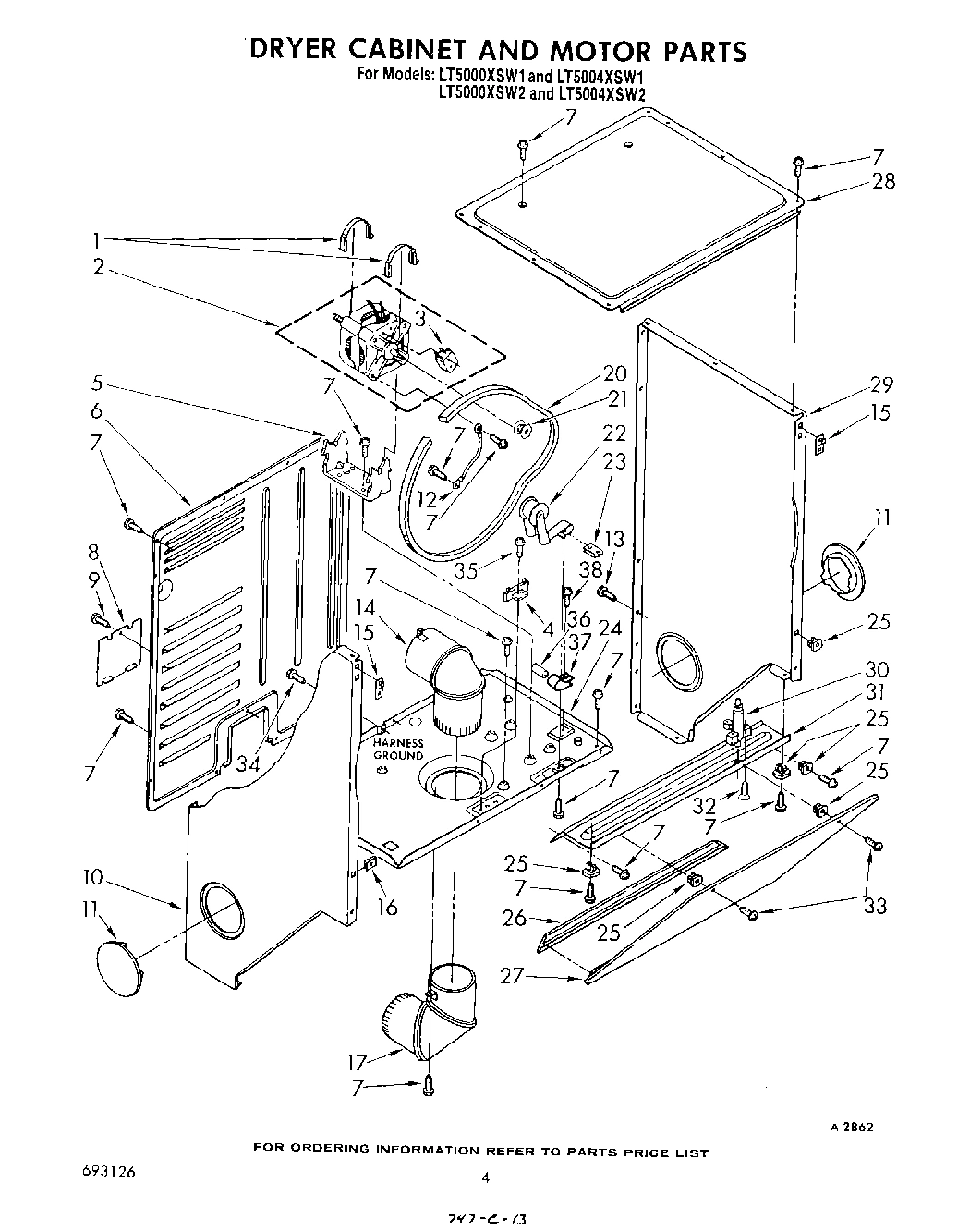 04 - DRYER CABINET AND MOTOR