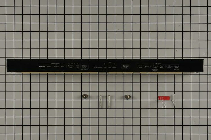 W10901795 Whirlpool Dishwasher Control Panel