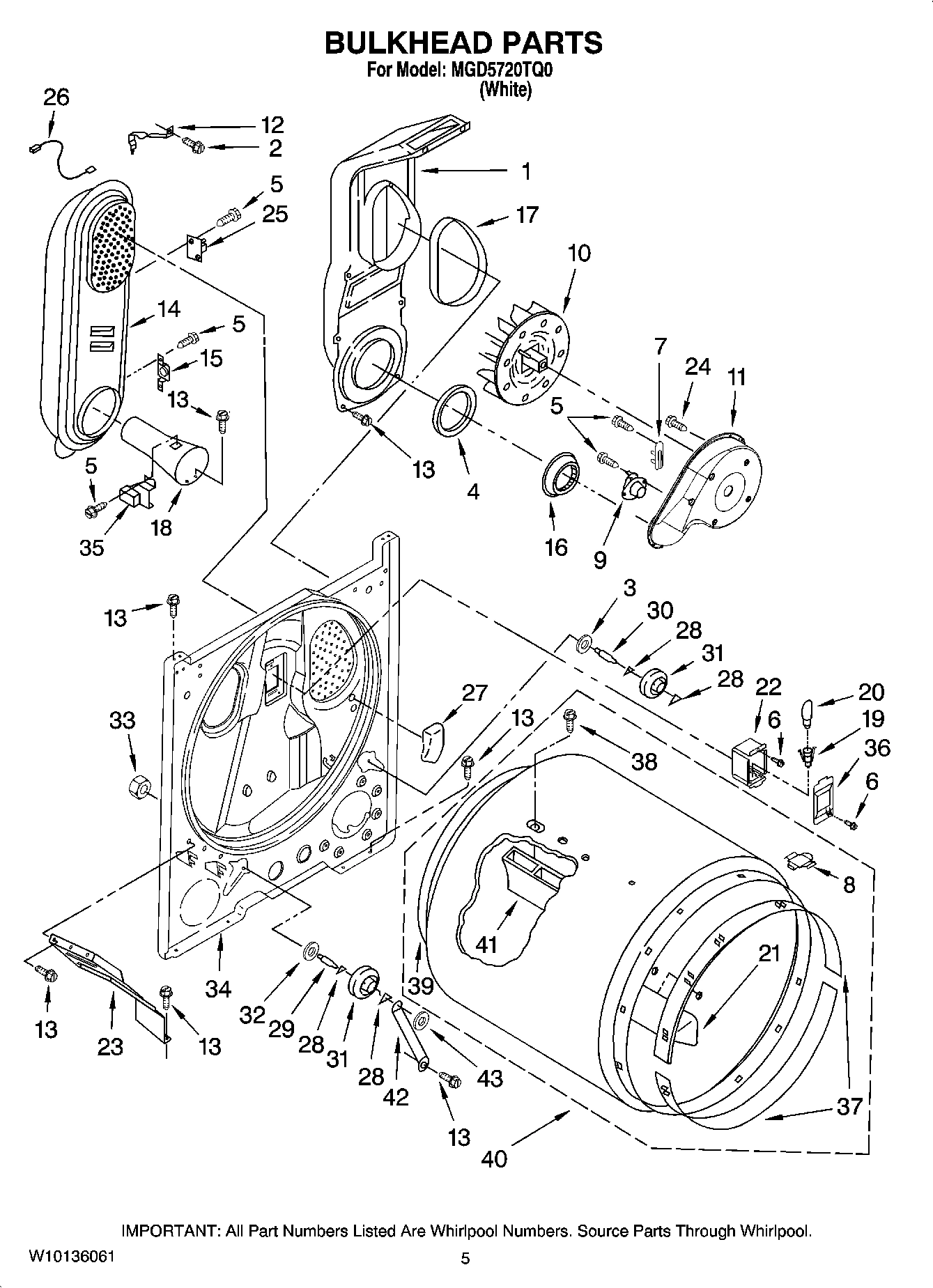 03 - BULKHEAD PARTS