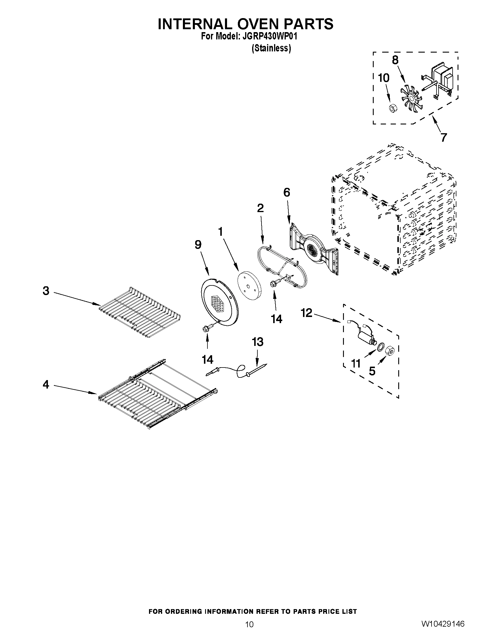 07 - INTERNAL OVEN PARTS