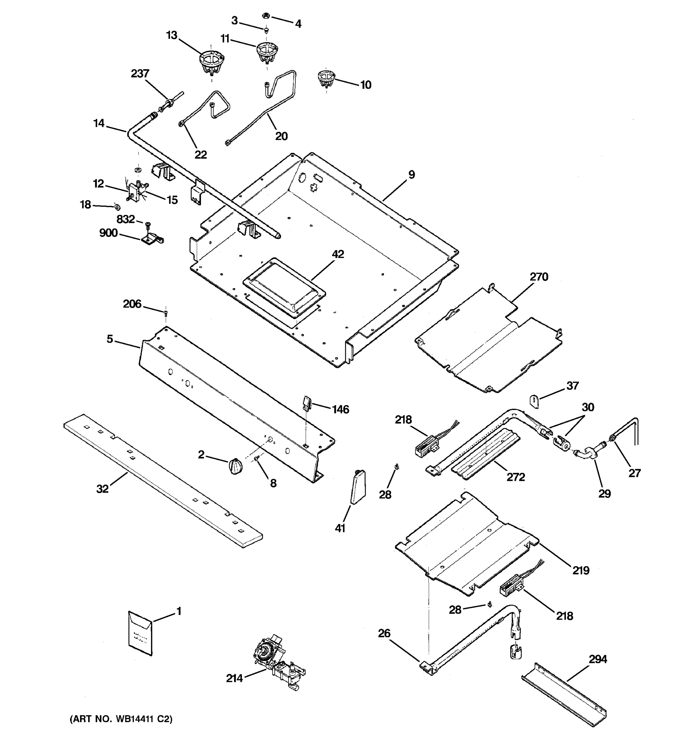 GAS & BURNER PARTS