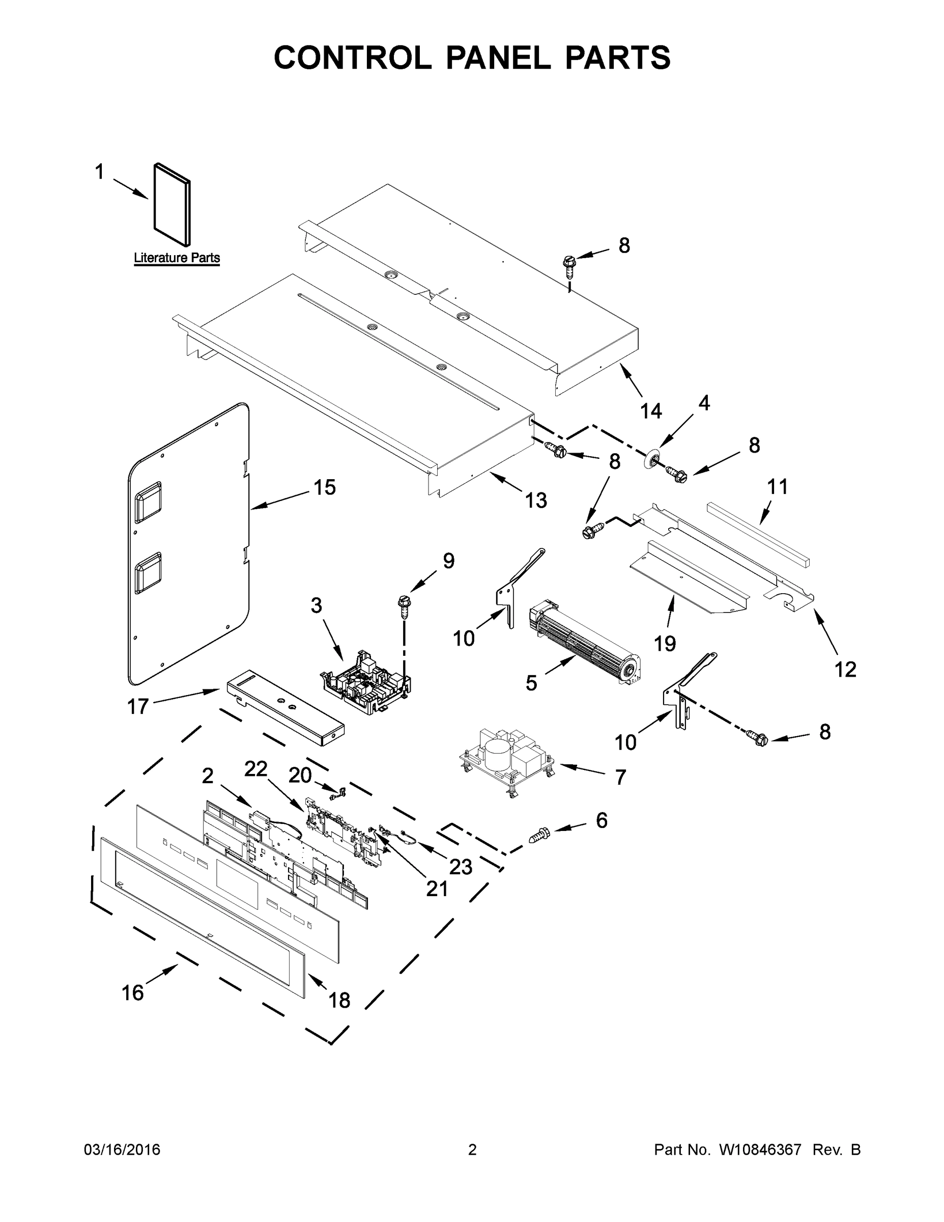 02 - CONTROL PANEL PARTS
