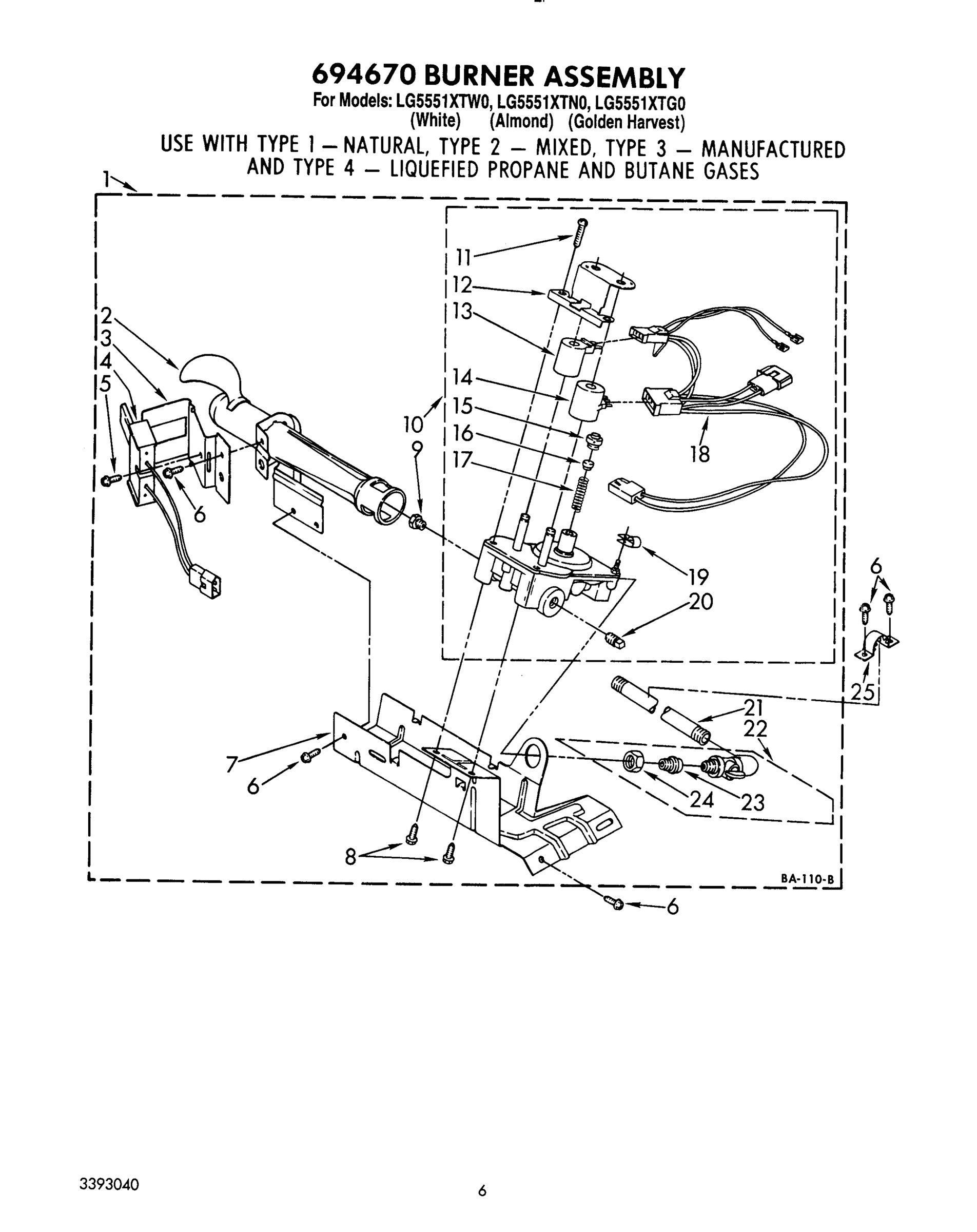 04 - 694670 BURNER
