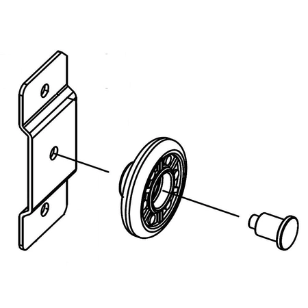 DD97-00387A Samsung Assembly Roller