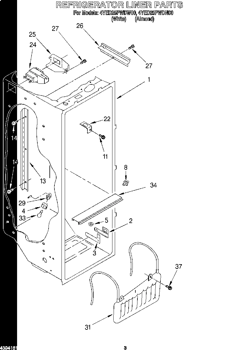 02 - REFRIGERATOR LINER