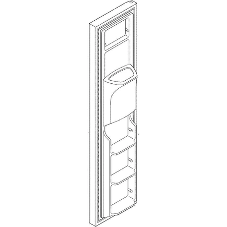 242178014 Frigidaire Refrigerator Freezer Doo