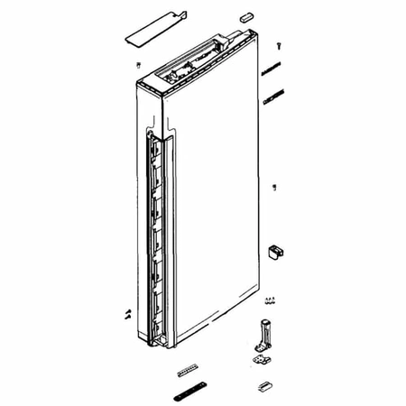 DA91-04393A Samsung Refrigerator Right Door F