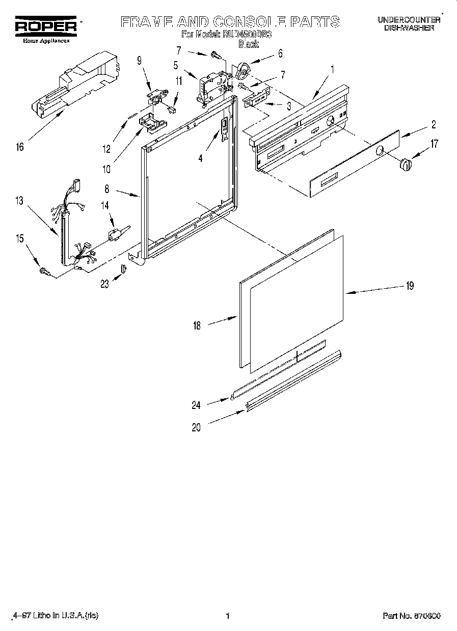 01 - FRAME AND CONSOLE