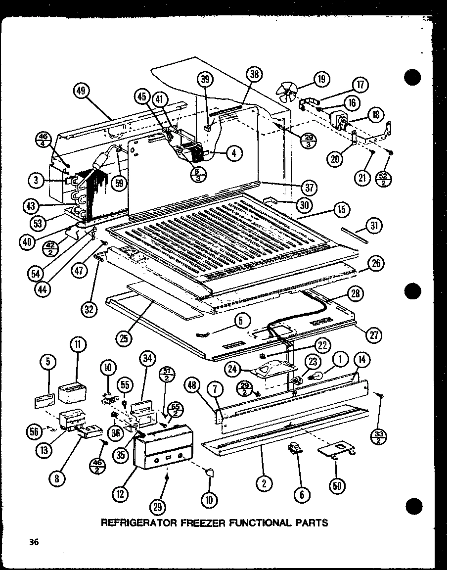 06 - RIFRIGERATOR FZ FUNCTIONAL PARTS