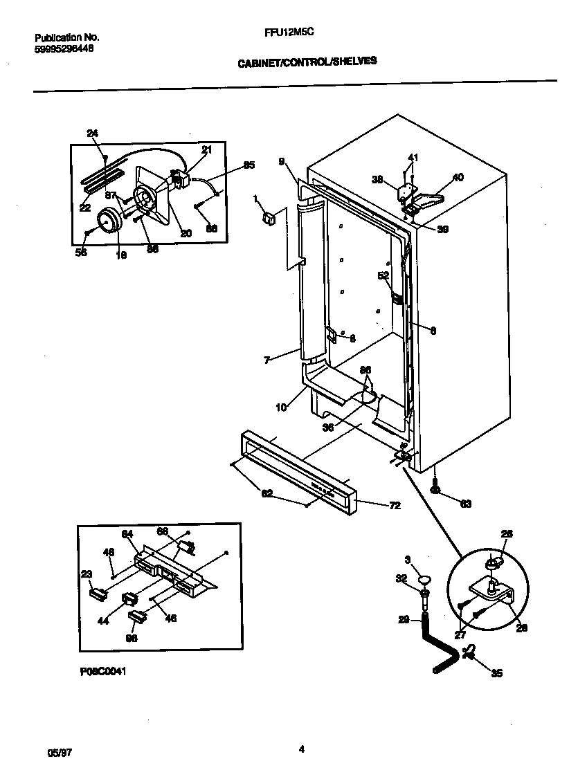 03 - CABINET/CONTROL/SHELVES