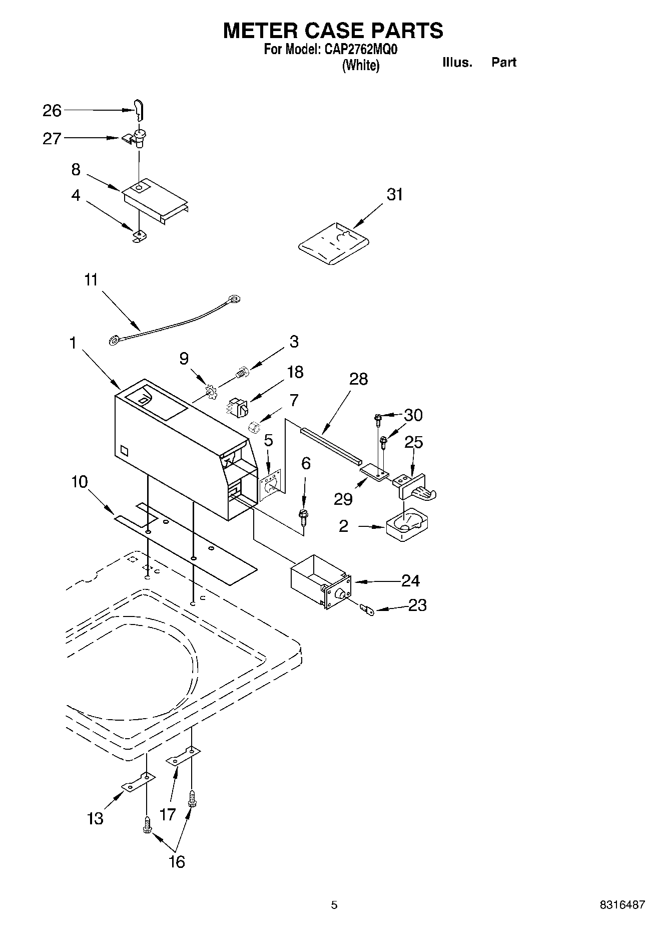 03 - METER CASE PARTS