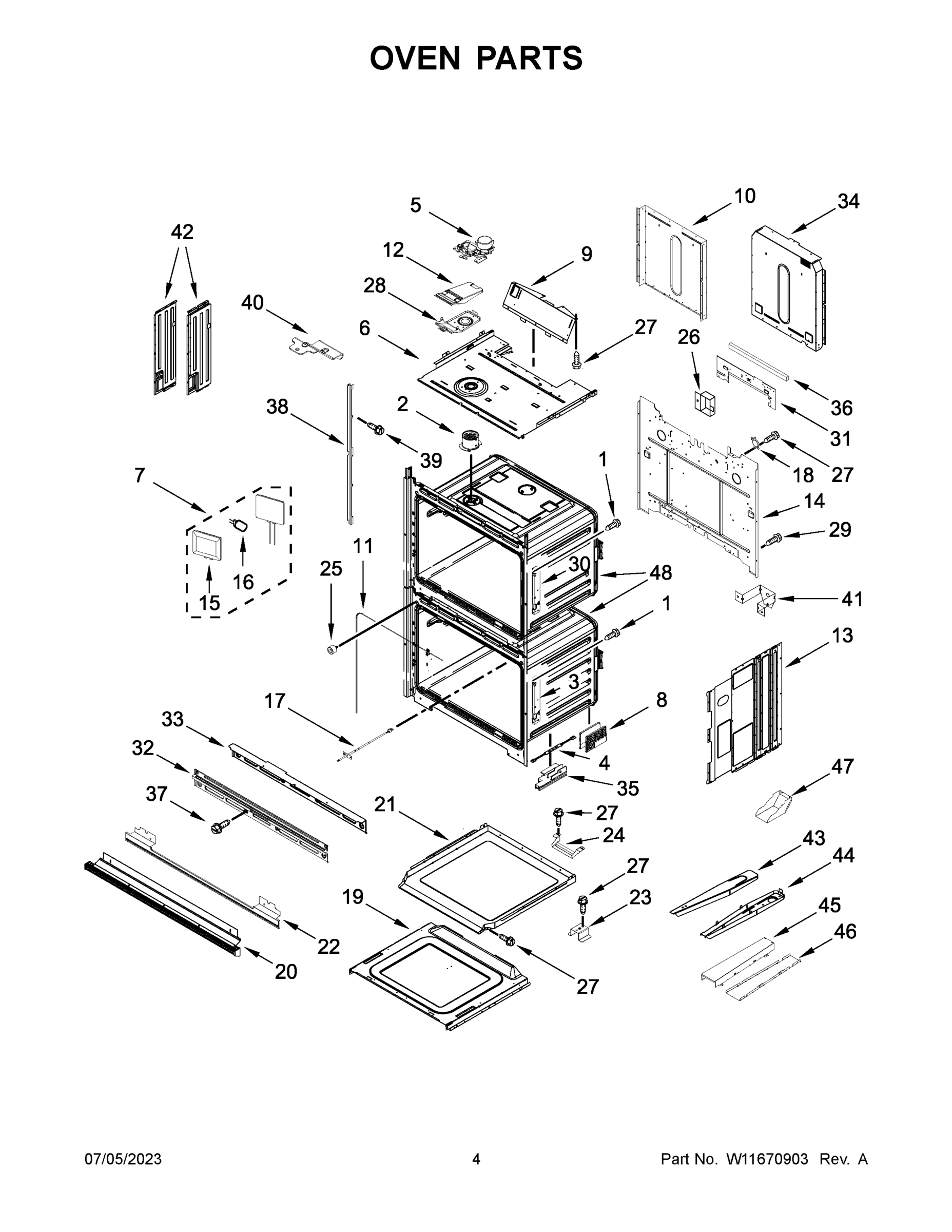 03 - OVEN PARTS