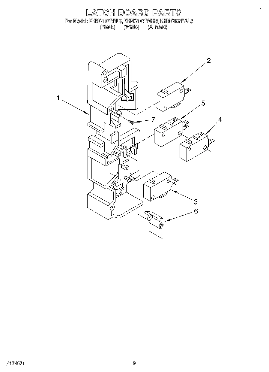 07 - LATCH BOARD